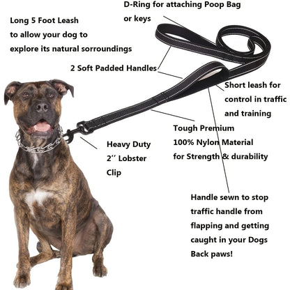 Dog Leashes Double handle