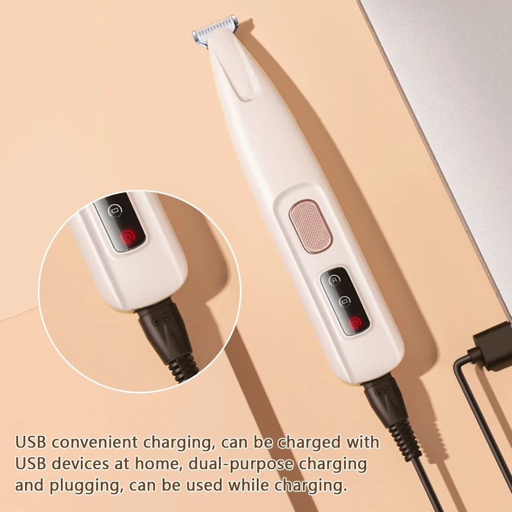 Portable Dog Paw Trimmer with Led Light