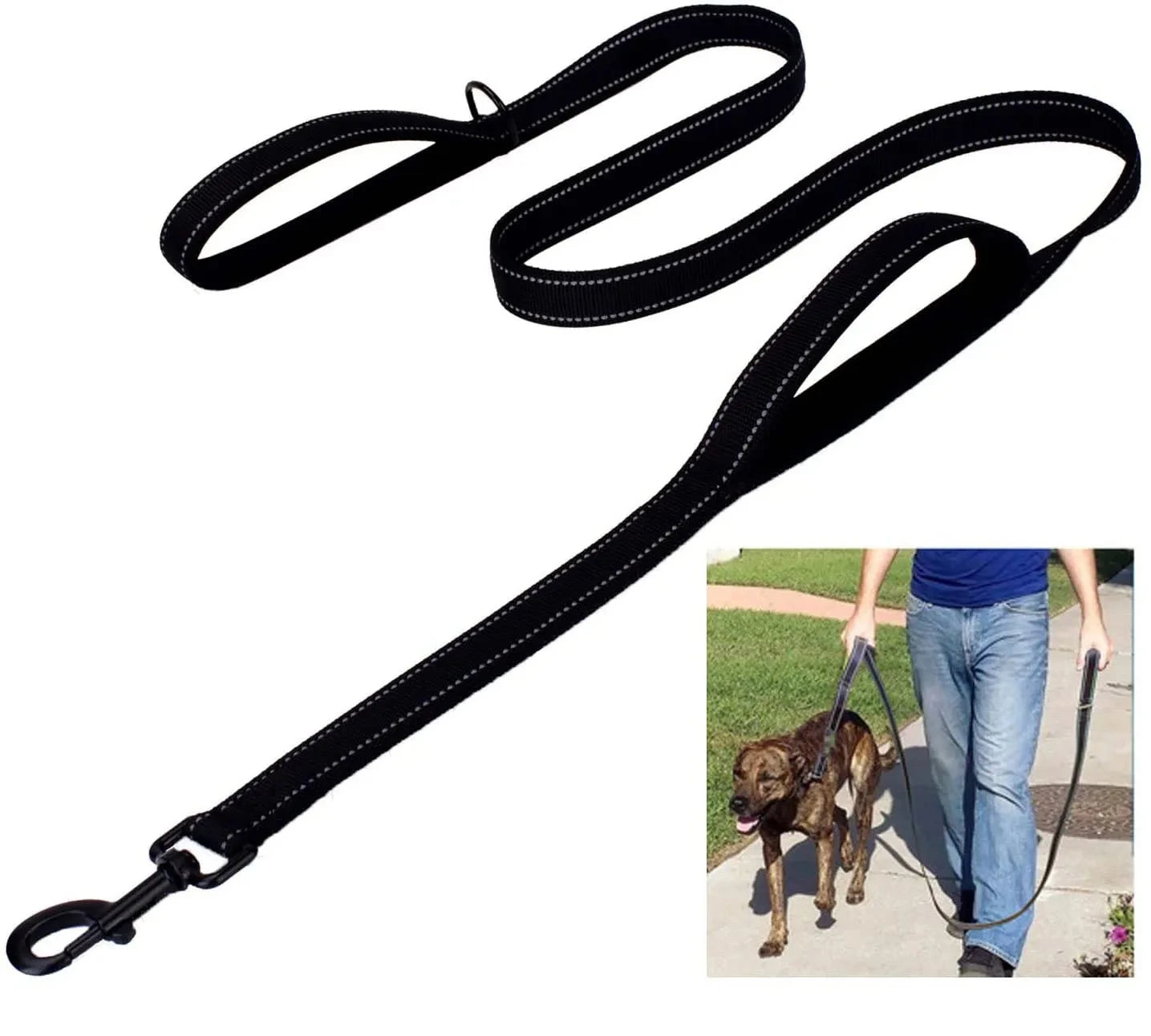 Dog Leashes Double handle