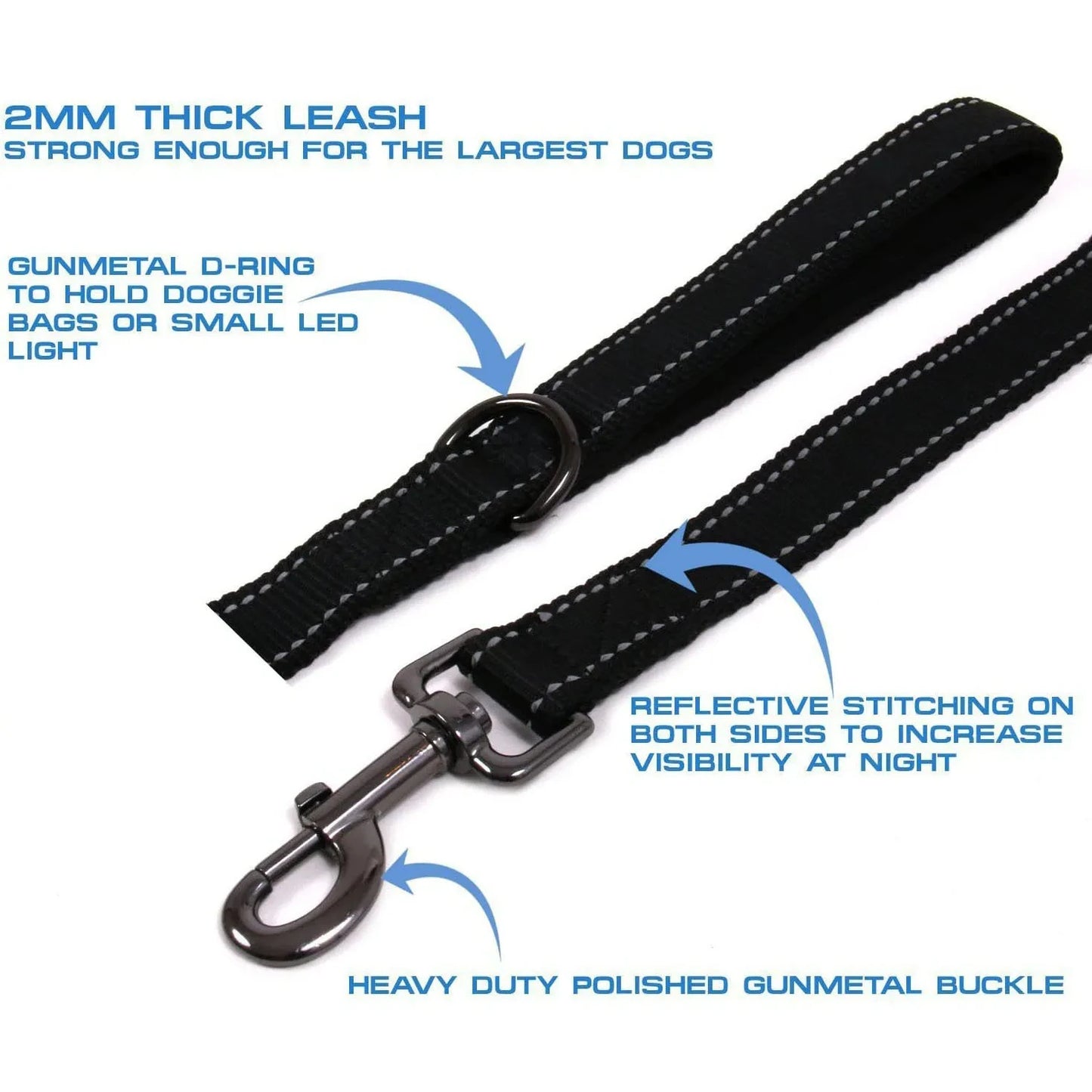 Dog Leashes Double handle