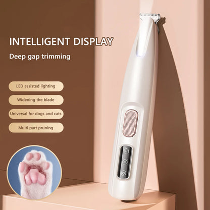 Portable Dog Paw Trimmer with Led Light
