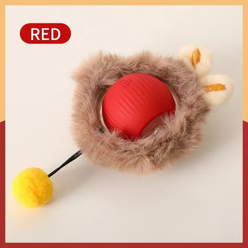 Interactive Rolling Ball Toy For Cat