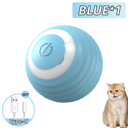 Interactive Rolling Ball Toy For Cat